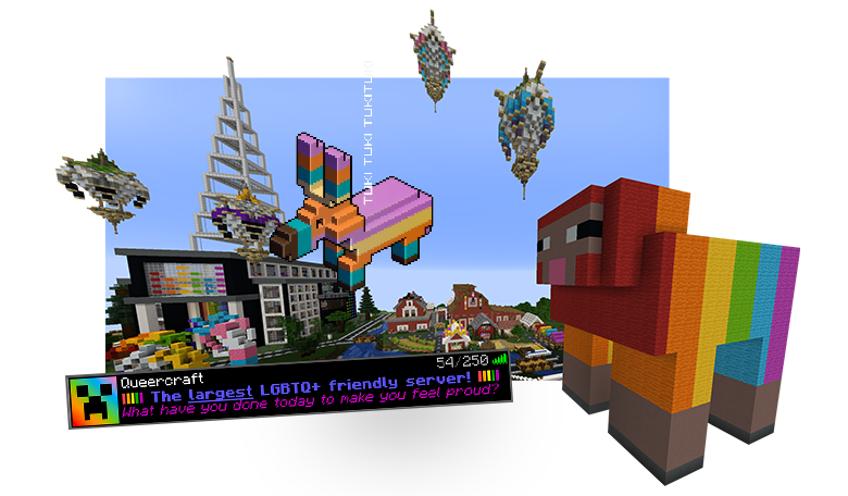 Minecraft server lgbt-friendly